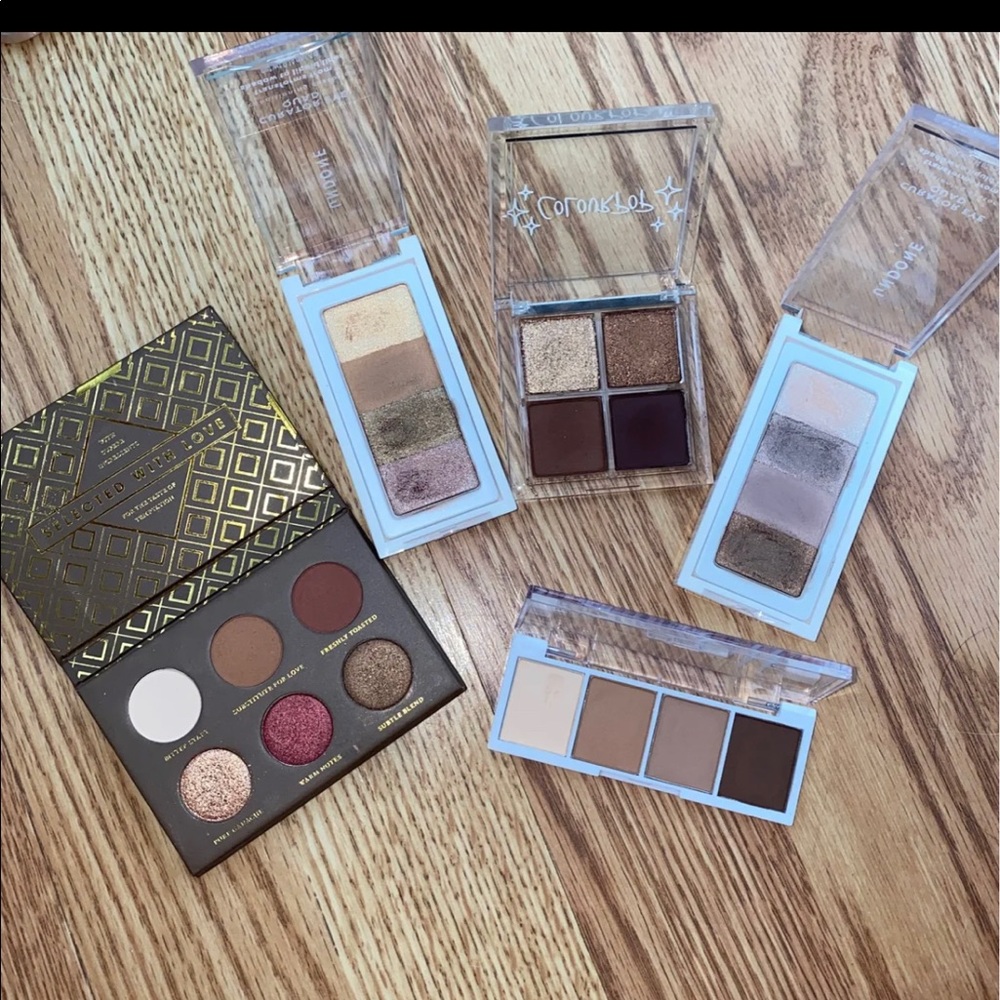 Mini eyeshadow palettes bundle